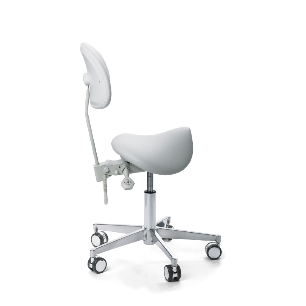 RODEO IV  Σκαμπό εργασίας  με πλάτη