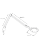 Μεγεθυντικός φακός LED OMEGA 5