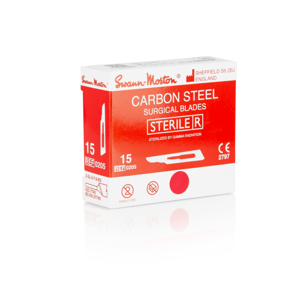 Νυστέρι SWANN-MORTON Νο15 - 100 τεμάχια