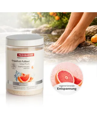 Φυτικά άλατα για ποδόλουτρο Urea PLUS, grapefruit, 500 g