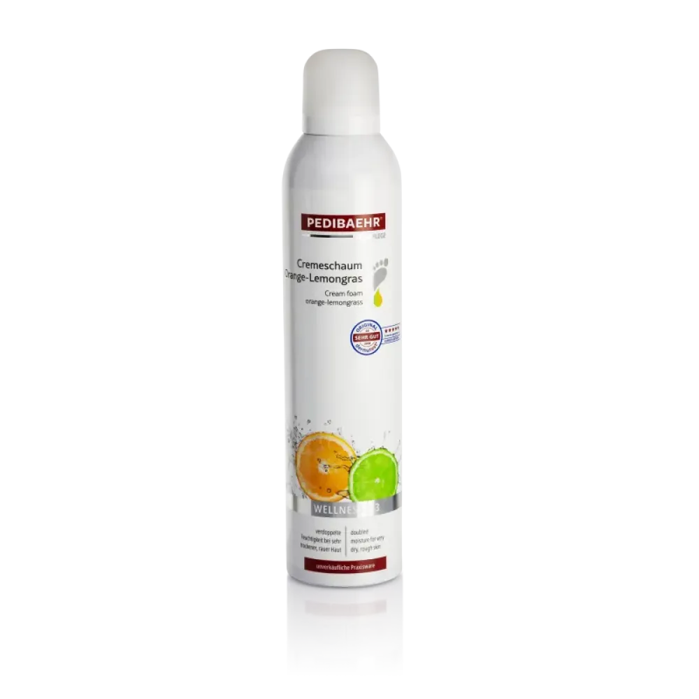 Κρέμα αφρός για σκληρά πόδια με πορτοκάλι και λεμονόχορτο 300ml