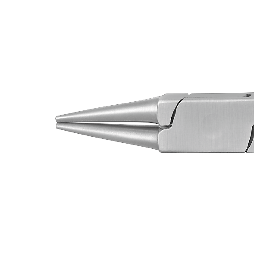 Πένσα κάμψης/στρογγυλής μύτης, από ανοξείδωτο χάλυβα, μύτη 2 mm, 12 cm