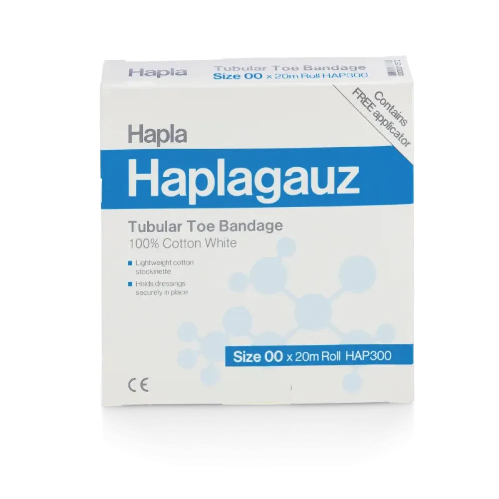  Σωληνοειδής επίδεσμος (μέγεθος 0), συμπεριλαμβανομένου του απλικατέρ