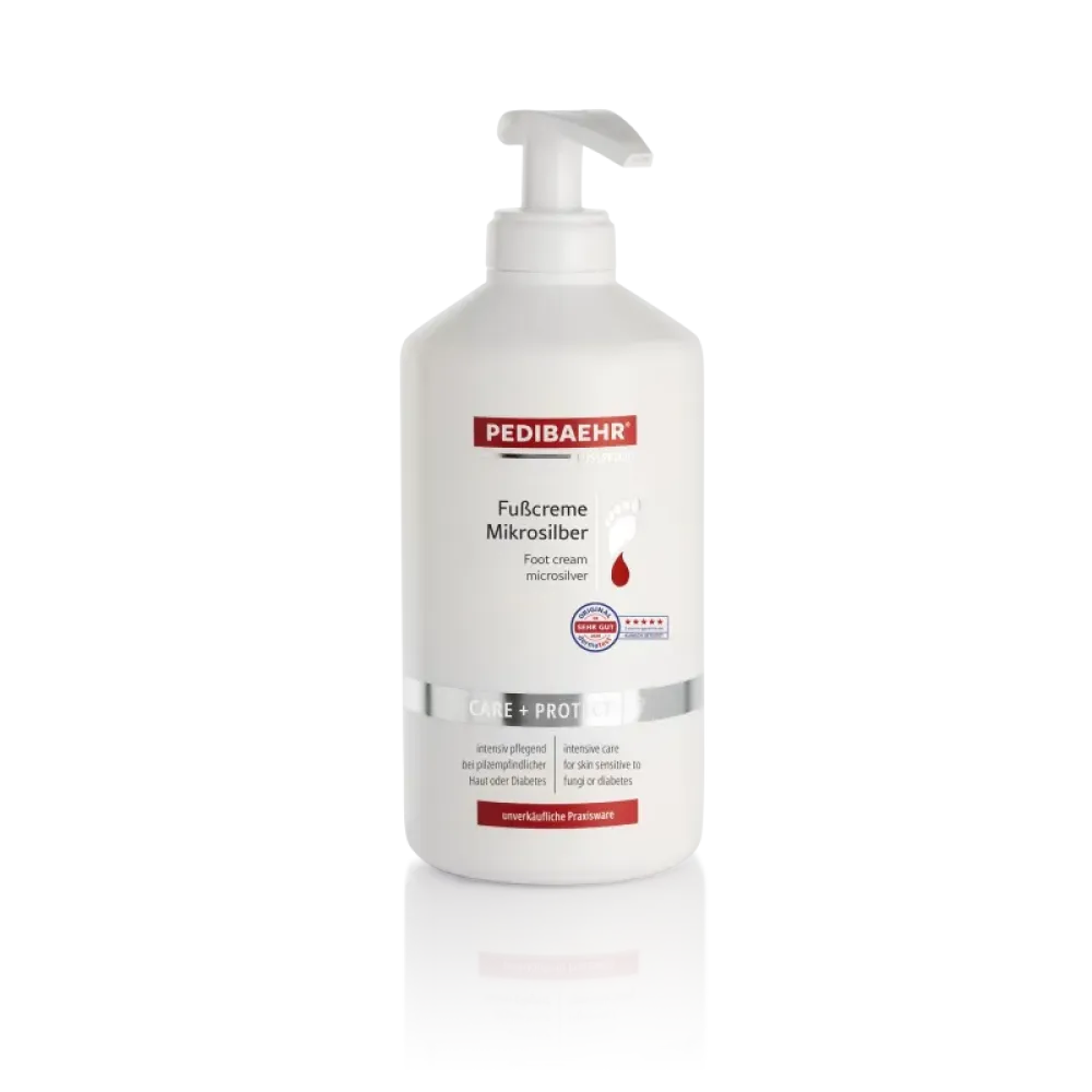 Κρέμα για ευαίσθητα σε μύκητες πόδια, με microsilver 500ml