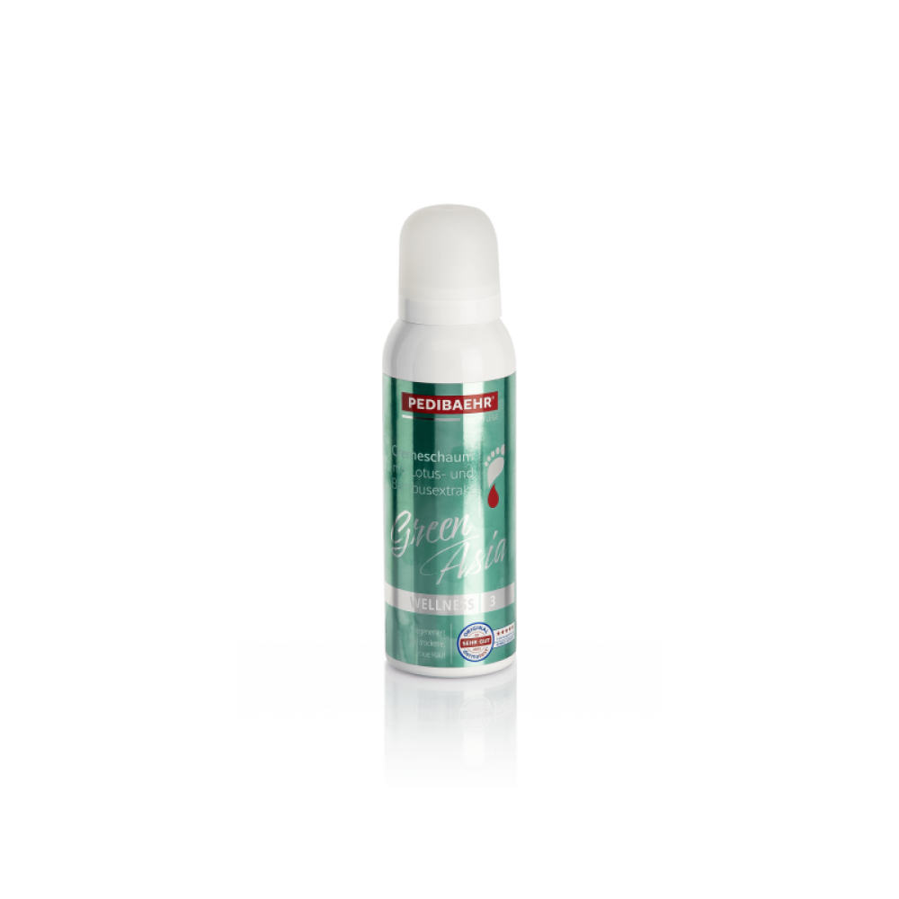 Αφρός κρέμας για ξηρά πόδια Green Asia 125 ml