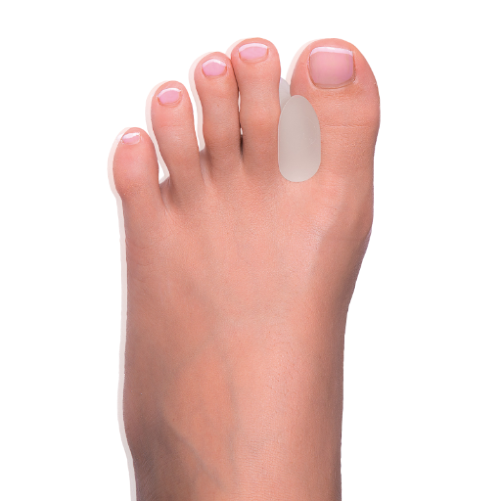 Σιλικόνη διαχωρισμού δαχτύλων σε σχήμα αμόνι , small, 1 συσκευασία (4 τεμ.)