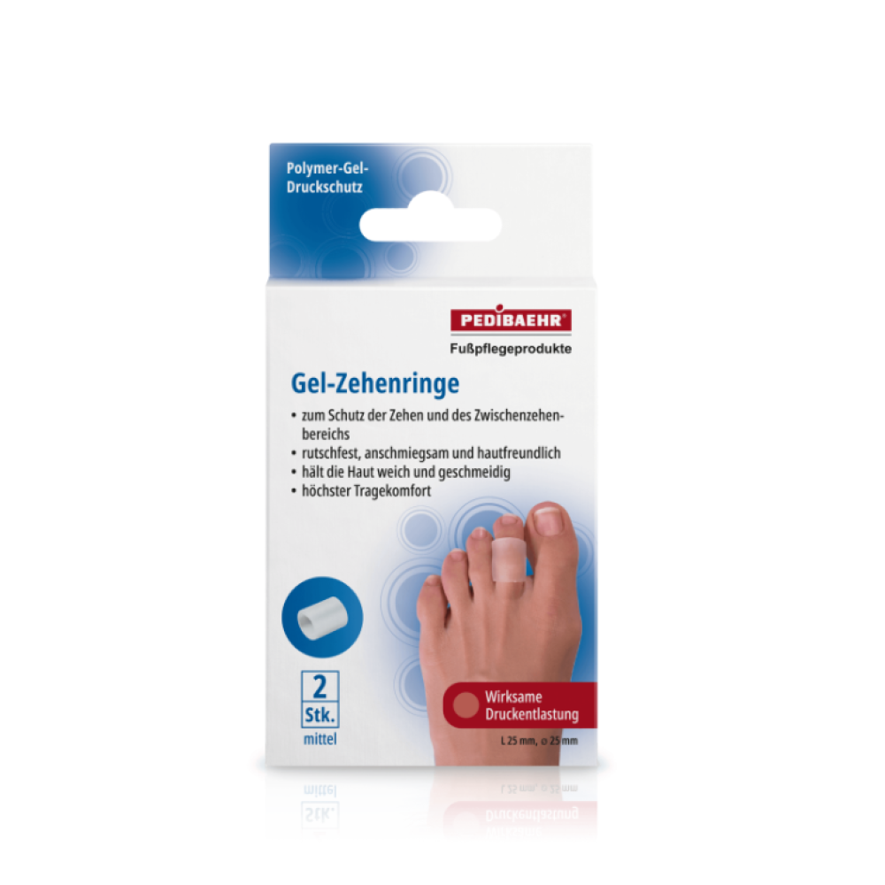 Δακτύλιος σιλικόνης, medium, 1 συσκευασία (2 τεμ.)