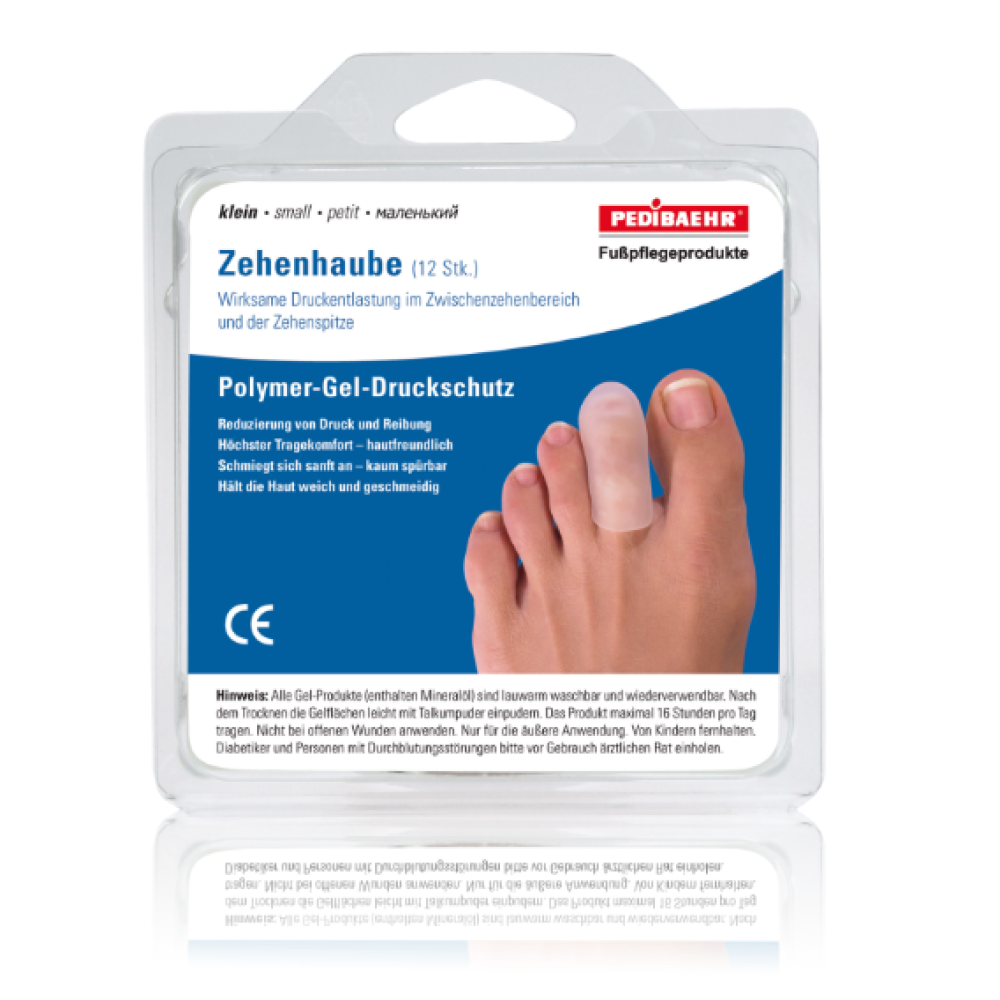 Καλύπτρα δαχτύλου σιλικόνης,small,  1 συσκευασία (12 τεμ.)