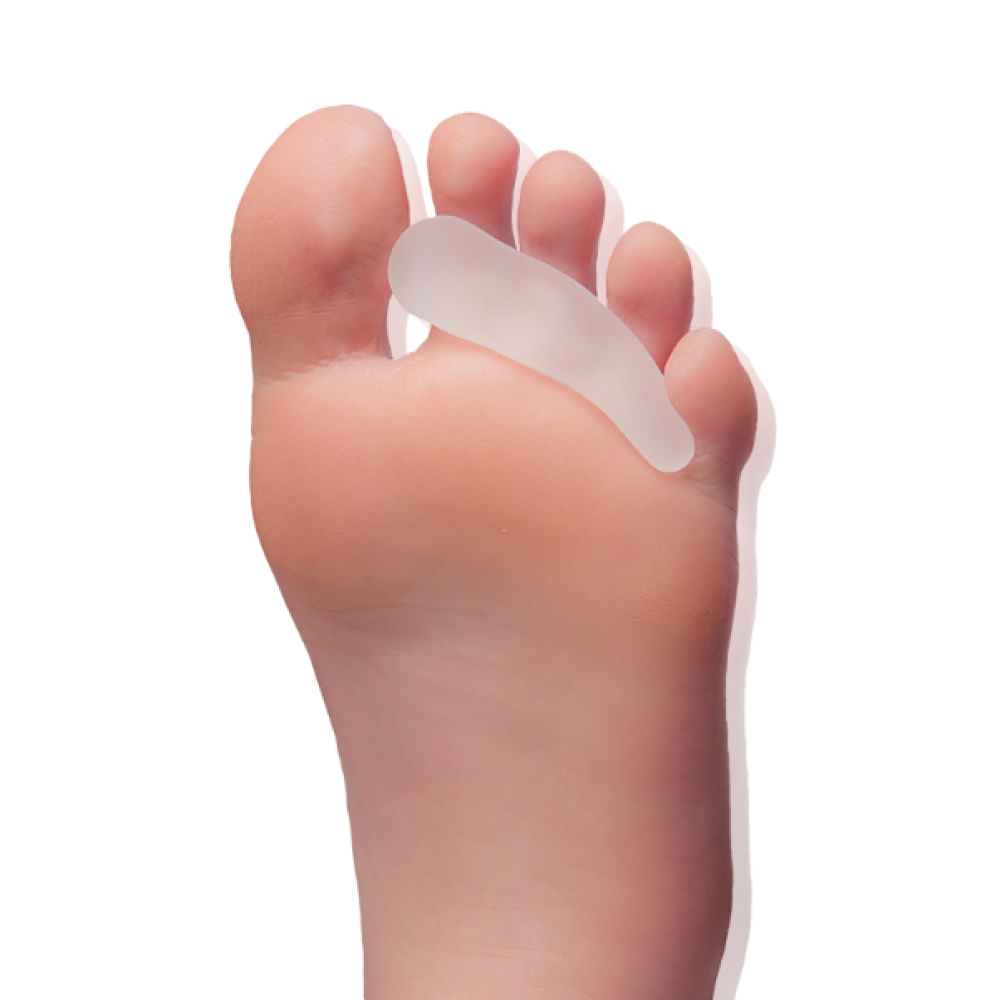 Σιλικόνη τζελ σφυροδακτυλίας αμφιδέξιο , mediun ,1 συσκευασία (4 τεμ.)