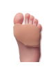 Μαξιλάρι ποδιού με επένδυση από πολυμερές gel, 1 ζευγάρι (2 τεμ.)
