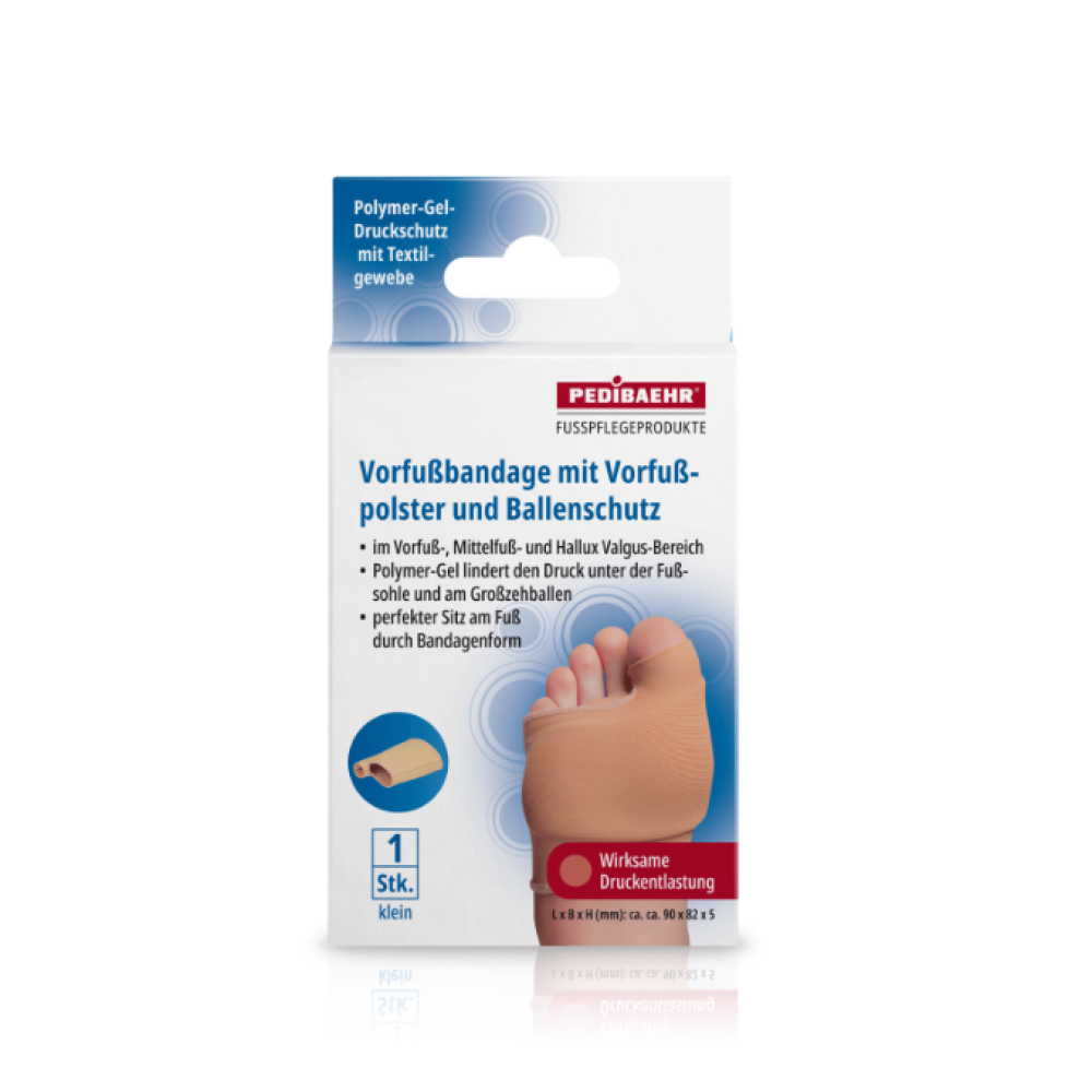 Επίθεμα με μαξιλαράκι για το μπροστινό μέρος του ποδιού ( small ) 1 τεμάχιο.