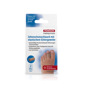 Σωλήνας προστασίας δακτύλων με ελαστικό πλέγμα ( small ) 1 συσκευασία (2 τεμ.)