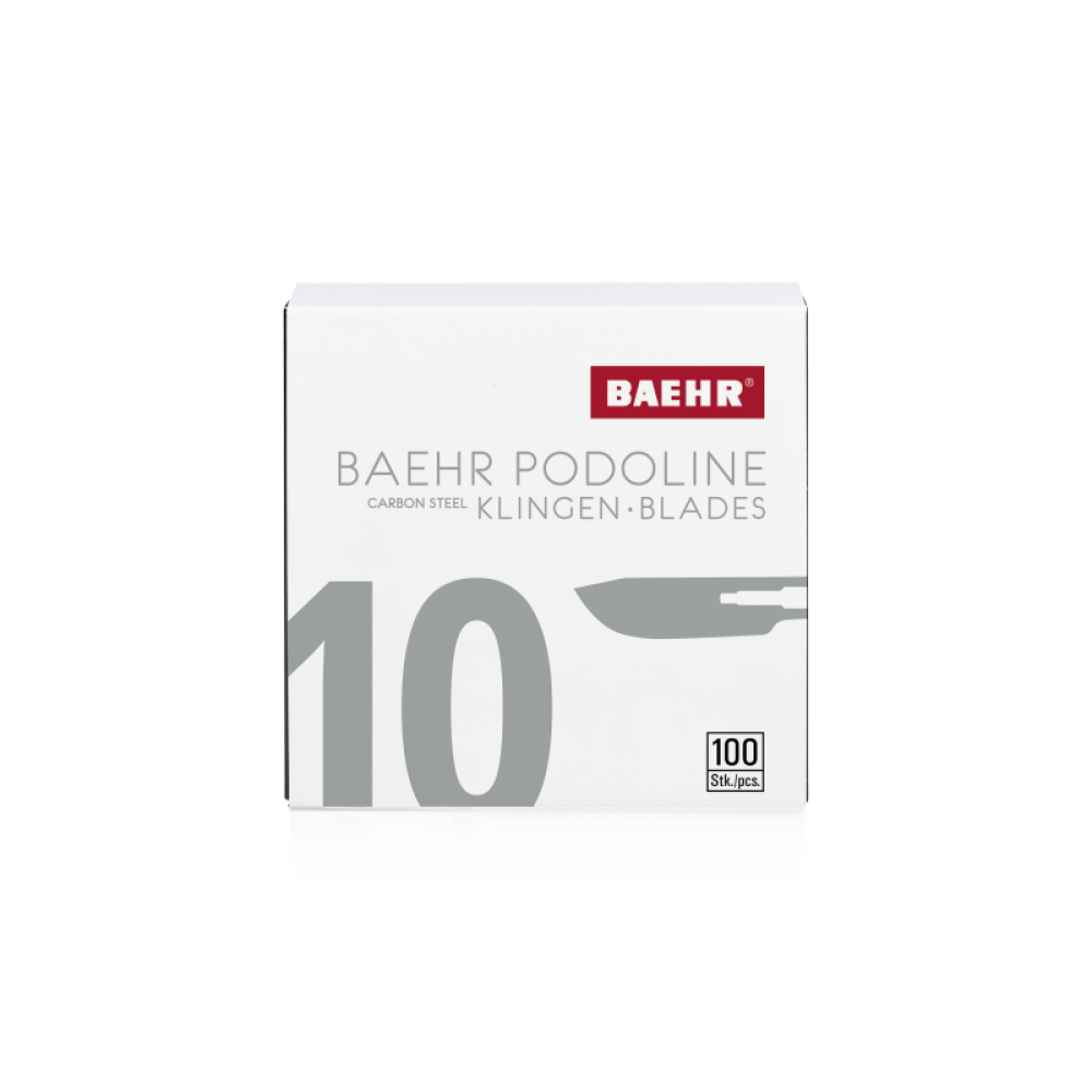 Νυστέρι BAEHR PODOLINE Νο10 - 100 τεμάχια