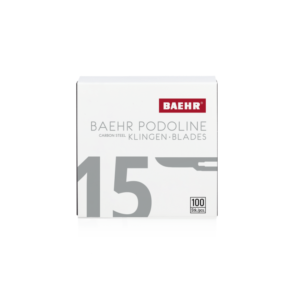 Νυστέρι BAEHR PODOLINE  Νο15 - 100 τεμάχια