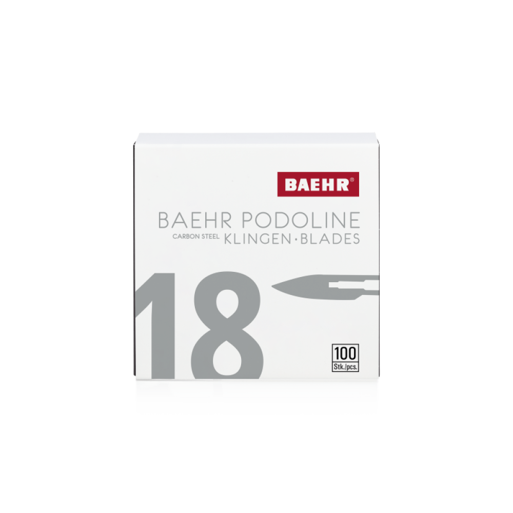 Νυστέρι BAEHR PODOLINE Νο18 - 100τεμάχια