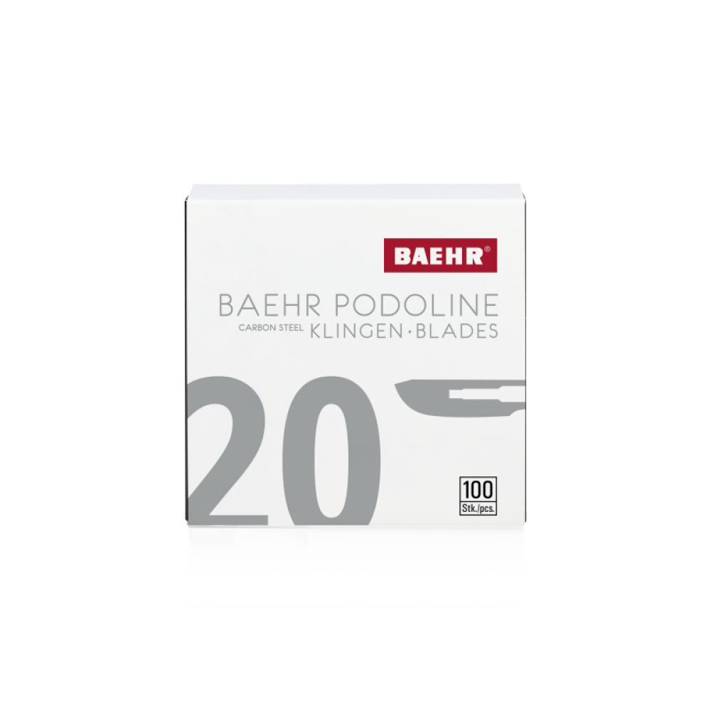 Νυστέρι BAEHR PODOLINE  Νο20 - 100 τεμάχια