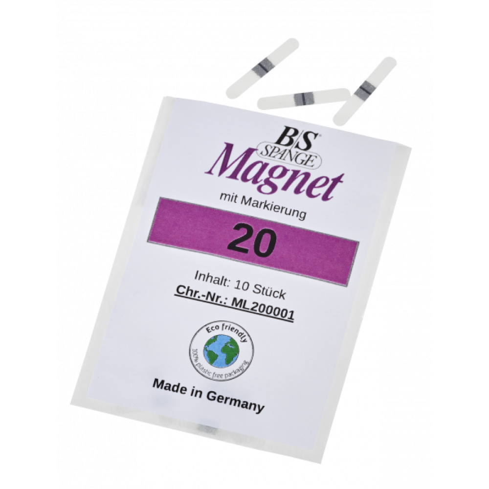 B/S νάρθηκες με μαγνήτη και με σήμανση No20 (10 τεμ.)